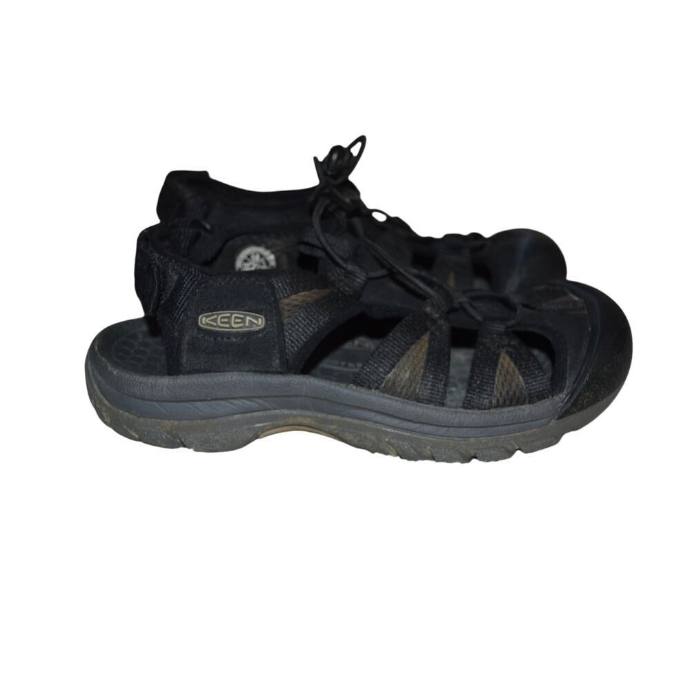 Keen Sandals Womens 5 1/2 Black Brown Closed Toe Comfort Water Shoes Hiking